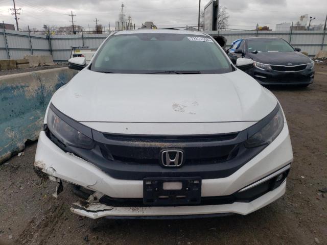 19XFC1F79ME001639 - 2021 HONDA CIVIC EXL WHITE photo 5