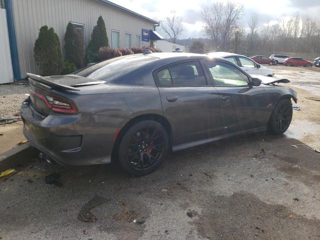 2C3CDXGJ4KH676852 - 2019 DODGE CHARGER SCAT PACK GRAY photo 3