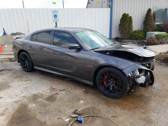 2C3CDXGJ4KH676852 - 2019 DODGE CHARGER SCAT PACK GRAY photo 4