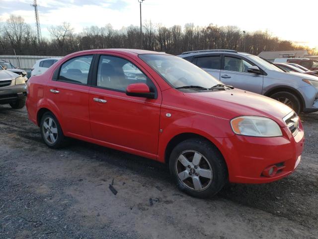 KL1TG56688B114725 - 2008 CHEVROLET AVEO LT RED photo 4