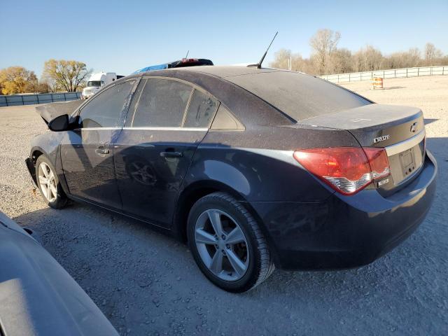 1G1PE5SB3E7413744 - 2014 CHEVROLET CRUZE LT BLUE photo 2