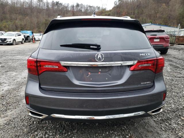 5FRYD4H86HB024582 - 2017 ACURA MDX ADVANCE GRAY photo 6