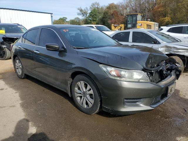 1HGCR2F34EA247900 - 2014 HONDA ACCORD LX GRAY photo 4