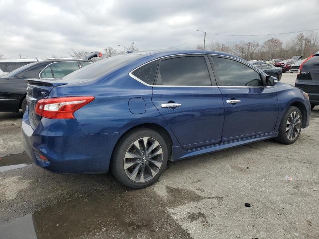 3N1AB7AP8HY298305 - 2017 NISSAN SENTRA S BLUE photo 3