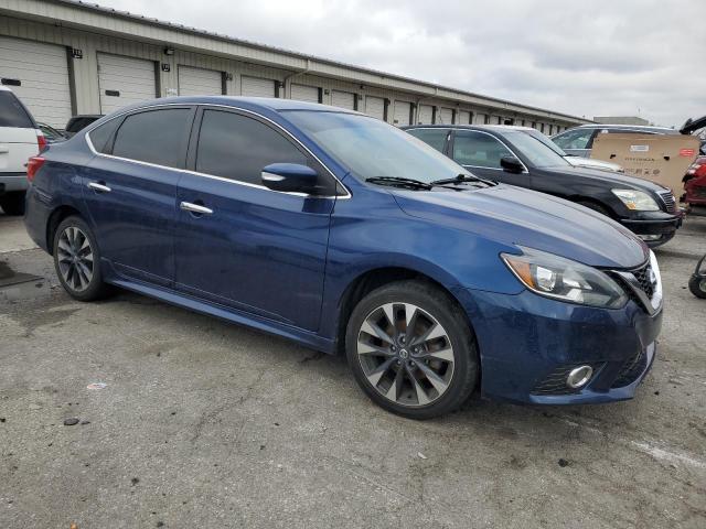 3N1AB7AP8HY298305 - 2017 NISSAN SENTRA S BLUE photo 4