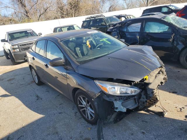 1FADP3F21JL267127 - 2018 FORD FOCUS SE GRAY photo 4