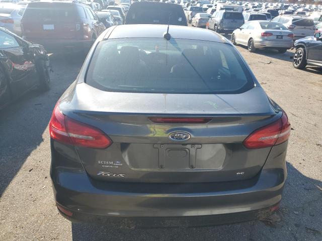 1FADP3F21JL267127 - 2018 FORD FOCUS SE GRAY photo 6