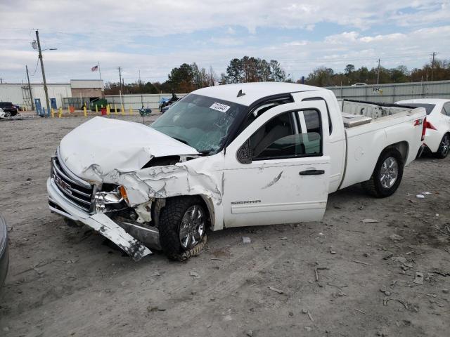 1GTR2VE79DZ183002 - 2013 GMC SIERRA K1500 SLE WHITE photo 1