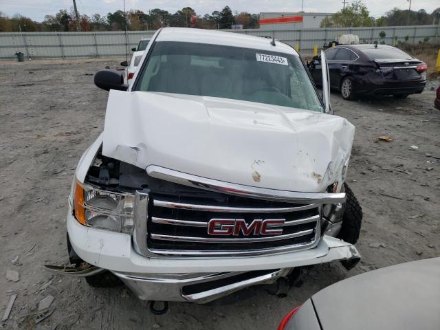 1GTR2VE79DZ183002 - 2013 GMC SIERRA K1500 SLE WHITE photo 5