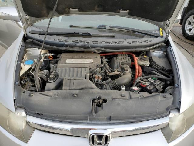 JHMFA36266S019911 - 2006 HONDA CIVIC HYBRID SILVER photo 11