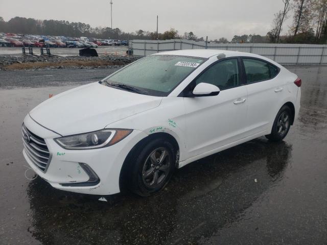 5NPD94LA2HH072190 - 2017 HYUNDAI ELANTRA ECO WHITE photo 1