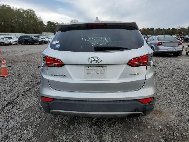 5XYZT3LB1FG253439 - 2015 HYUNDAI SANTA FE S SILVER photo 6