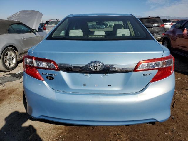 4T4BF1FKXCR206317 - 2012 TOYOTA CAMRY BASE BLUE photo 6