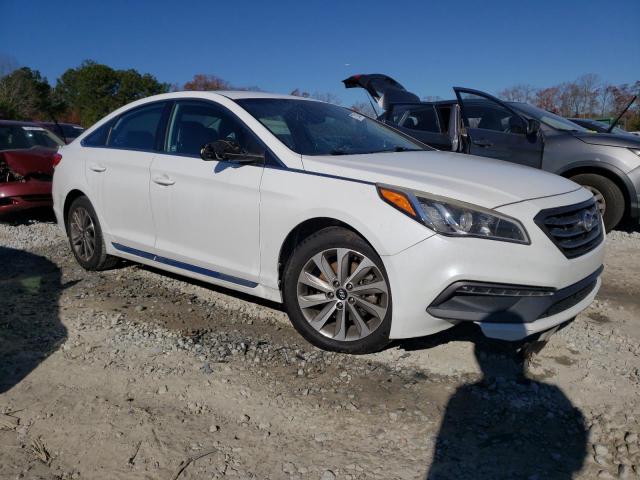 5NPE34AFXFH096089 - 2015 HYUNDAI SONATA SPORT WHITE photo 4