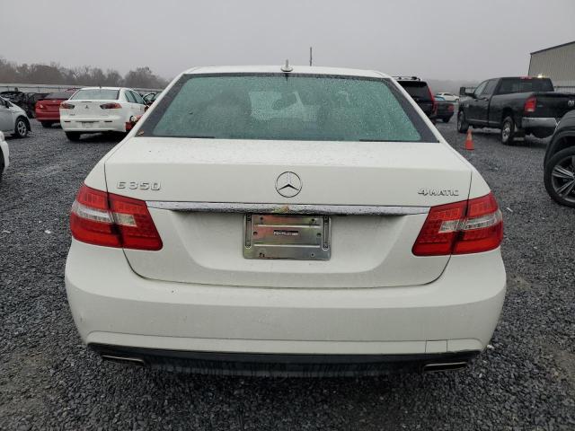 WDDHF8HB2AA085740 - 2010 MERCEDES-BENZ E 350 4MATIC WHITE photo 6