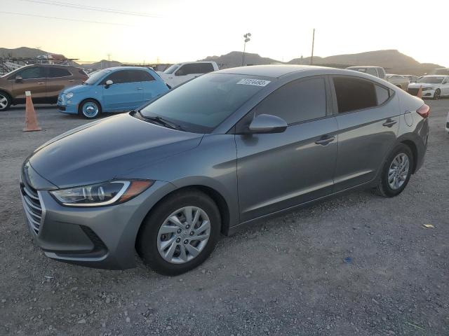 KMHD74LF2JU610945 - 2018 HYUNDAI ELANTRA SE SILVER photo 1