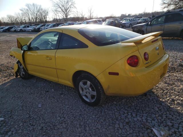 1G1AL18F287207110 - 2008 CHEVROLET COBALT LT YELLOW photo 2