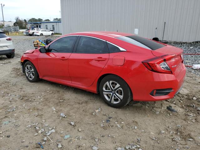 2HGFC2F50GH548507 - 2016 HONDA CIVIC LX RED photo 2