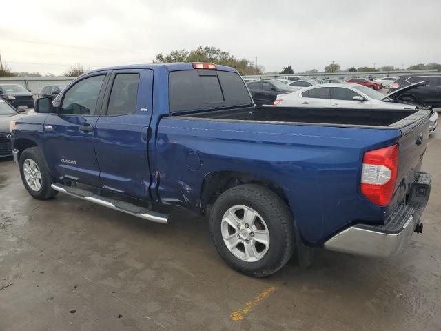 5TFRY5F14FX184310 - 2015 TOYOTA TUNDRA DOUBLE CAB SR/SR5 BLUE photo 2