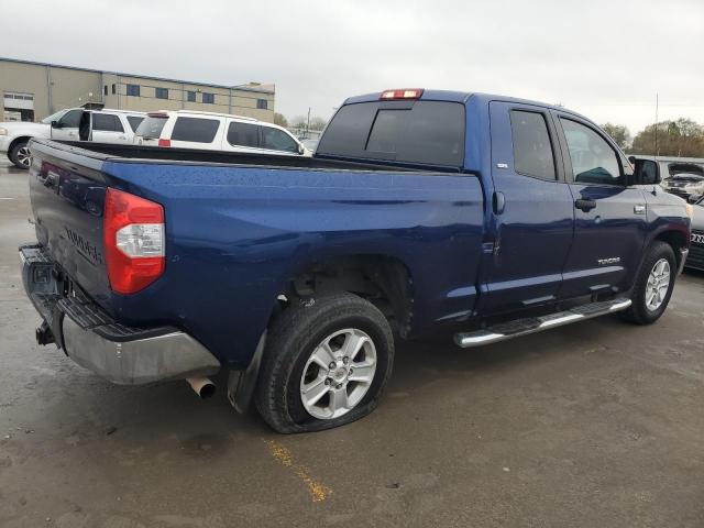 5TFRY5F14FX184310 - 2015 TOYOTA TUNDRA DOUBLE CAB SR/SR5 BLUE photo 3