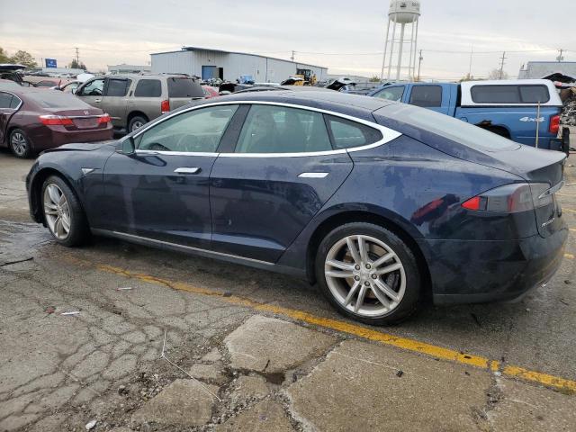 5YJSA1S11EFP35788 - 2014 TESLA MODEL S Mavi foto 2