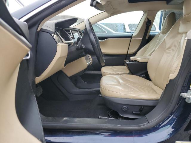 5YJSA1S11EFP35788 - 2014 TESLA MODEL S Mavi foto 7