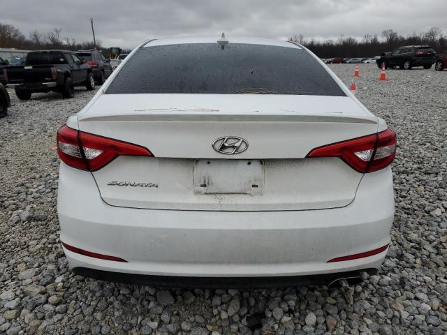 5NPE24AF3HH578697 - 2017 HYUNDAI SONATA SE WHITE photo 6