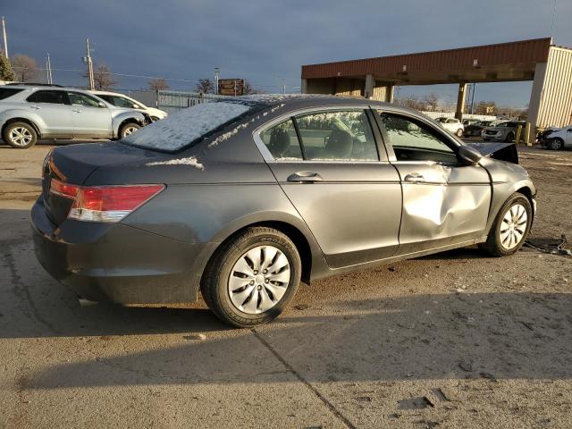 1HGCP2F32CA244853 - 2012 HONDA ACCORD LX GRAY photo 3