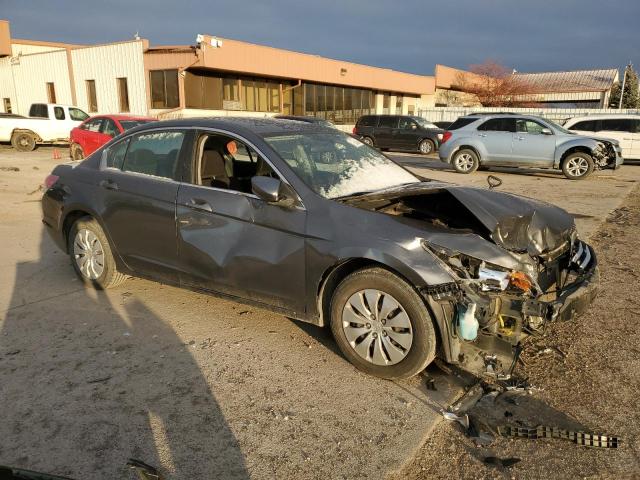 1HGCP2F32CA244853 - 2012 HONDA ACCORD LX GRAY photo 4