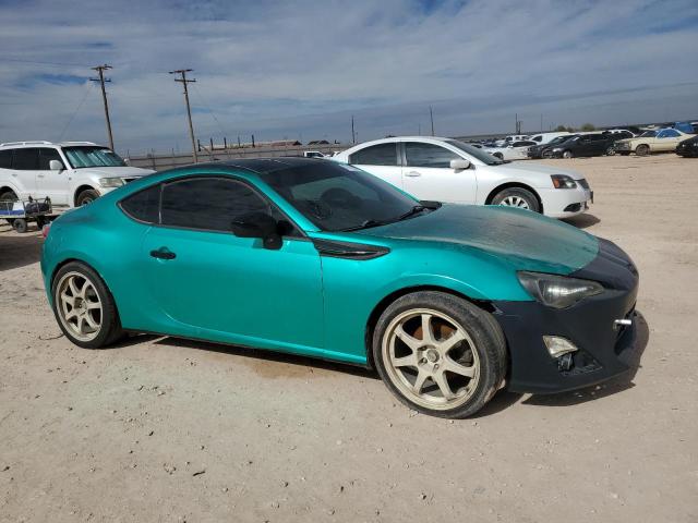 JF1ZNAA10D1710141 - 2013 TOYOTA SCION FR-S მწვანე ფოტო 4
