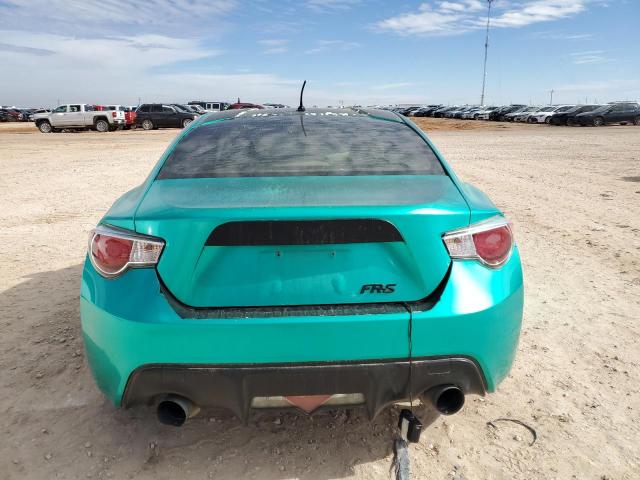 JF1ZNAA10D1710141 - 2013 TOYOTA SCION FR-S GREEN photo 6