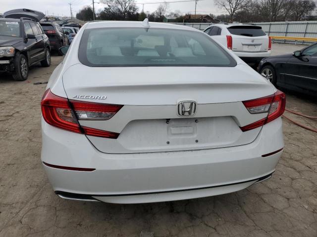 1HGCV1F10LA030765 - 2020 HONDA ACCORD LX WHITE photo 6