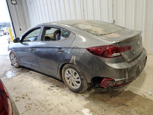 5NPD74LF7KH436595 - 2019 HYUNDAI ELANTRA SE GRAY photo 2