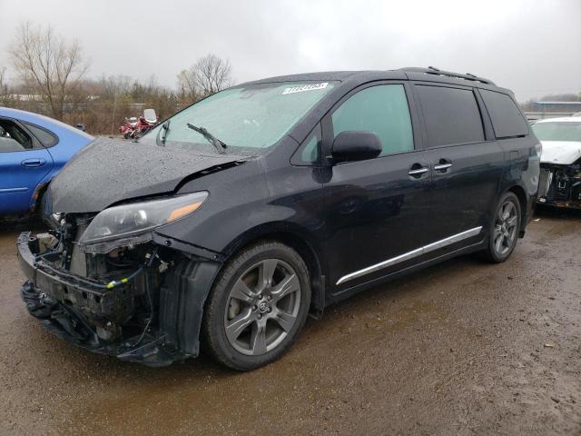 5TDXZ3DC2LS026482 - 2020 TOYOTA SIENNA SE BLACK photo 1