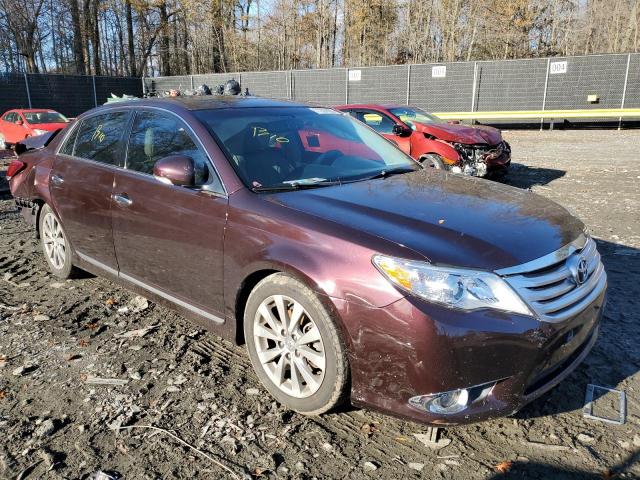 4T1BK3DBXBU431078 - 2011 TOYOTA AVALON BASE BURGUNDY photo 4