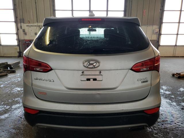 5XYZTDLBXFG298336 - 2015 HYUNDAI SANTA FE S SILVER photo 6