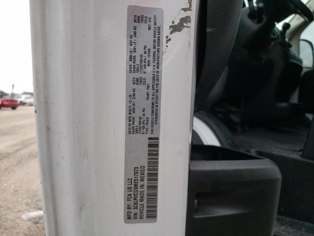3C6LRVCG9ME517973 - 2021 RAM PROMASTER 2500 HIGH თეთრი ფოტო 13