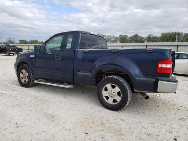 1FTRF02524KD80810 - 2004 FORD F150 BLUE photo 2