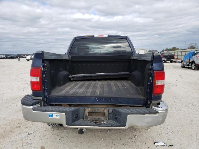 1FTRF02524KD80810 - 2004 FORD F150 BLUE photo 6