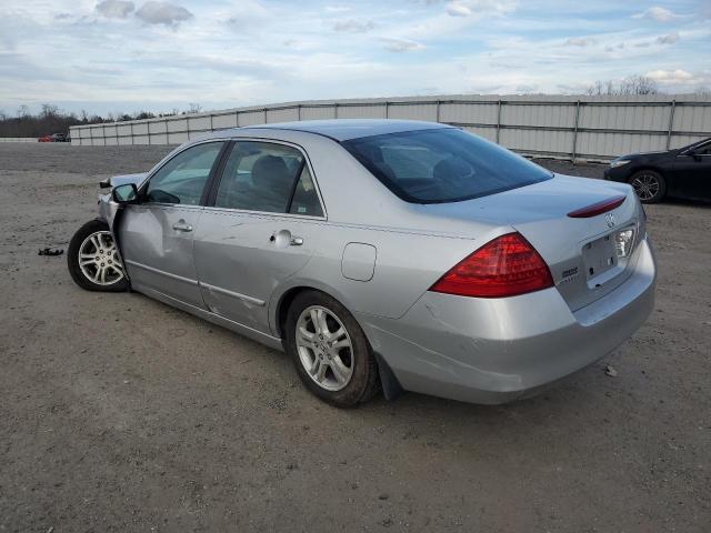 JHMCM56337C017012 - 2007 HONDA ACCORD SE SILVER photo 2