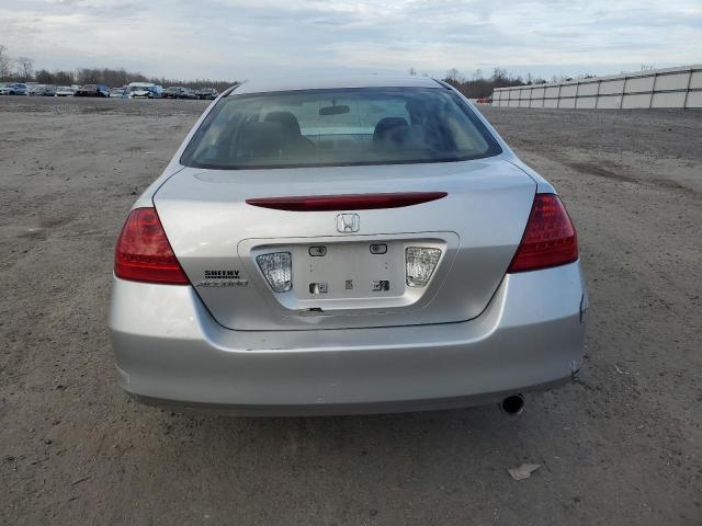 JHMCM56337C017012 - 2007 HONDA ACCORD SE SILVER photo 6