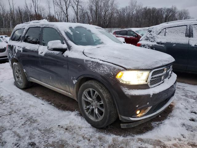 1C4SDJET2EC520955 - 2014 DODGE DURANGO CITADEL GRAY photo 4