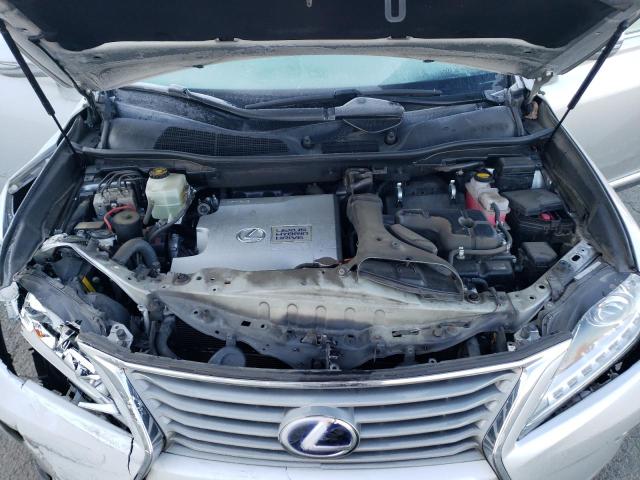 JTJBC1BA1E2457520 - 2014 LEXUS RX 450 SILVER photo 11