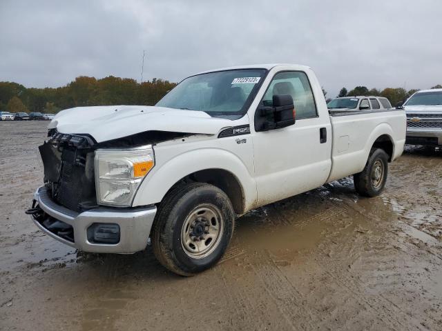 1FTBF2A65BEC69316 - 2011 FORD F250 SUPER DUTY WHITE photo 1