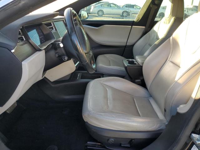 5YJSA1E16GF150963 - 2016 TESLA MODEL S BLACK photo 7