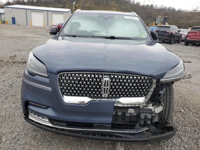 5LM5J7XC3MGL06546 - 2021 LINCOLN AVIATOR RESERVE BLUE photo 5