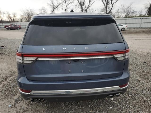 5LM5J7XC3MGL06546 - 2021 LINCOLN AVIATOR RESERVE BLUE photo 6