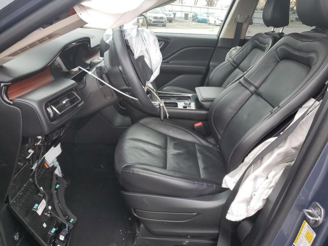 5LM5J7XC3MGL06546 - 2021 LINCOLN AVIATOR RESERVE BLUE photo 7