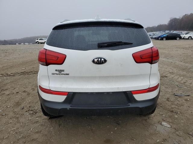 KNDPB3AC1E7612029 - 2014 KIA SPORTAGE BASE WHITE photo 6