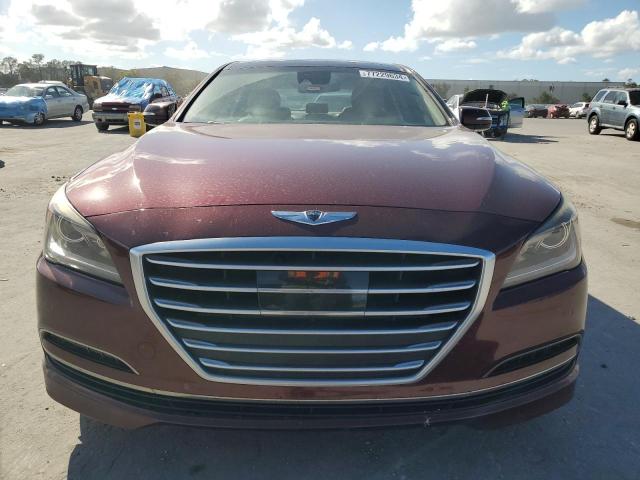 KMHGN4JE0FU021171 - 2015 HYUNDAI GENESIS 3.8L BURGUNDY photo 5